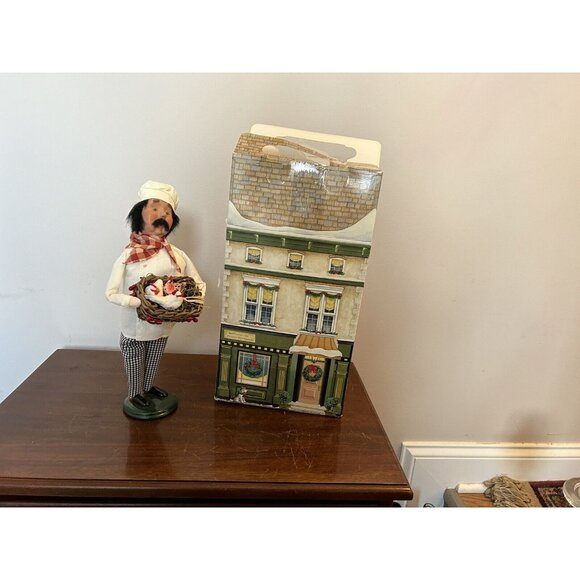 Byers Choice Caroler Three 3 French Hens 12 Days Of Christmas 13” Signed w/Box - Picture 15 of 15